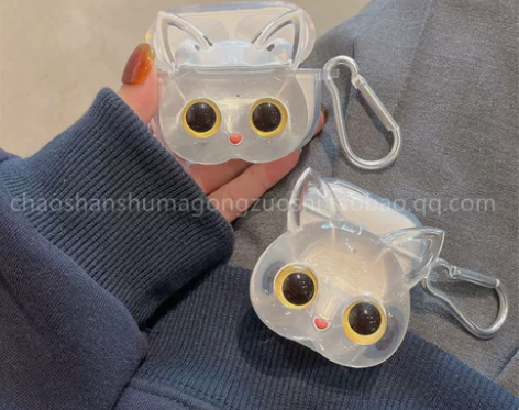 立体猫咪荣耀earbuds x3i x2保...