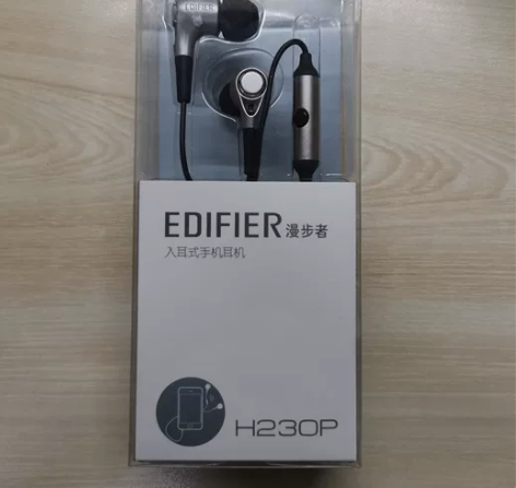 漫步者 H230P 有线入耳式立体声音乐耳...