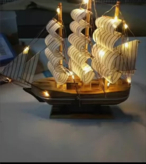 【全新·包邮】一帆风顺帆船模型摆件客厅房间...