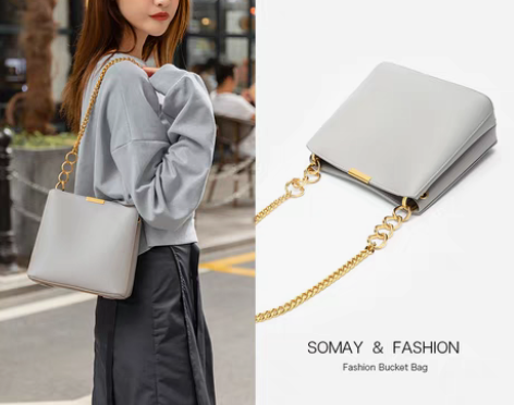 转卖Somay 女士包 我得是黑色几乎全新...