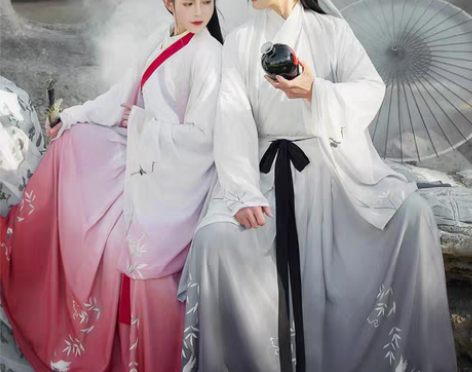 转卖汉服女正品原创中国风晋制侠客古装交领齐...