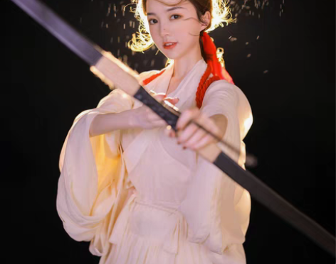 转卖汉服女春夏季魏晋风白色神明少女日常古装...