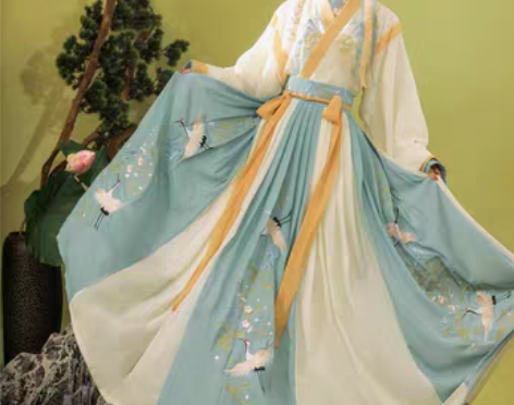 转卖【汉服出租】玉术晋制齐腰交领 玉术原创...