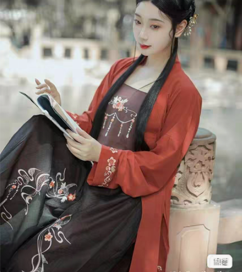 包邮【兰若庭】古早款宋制汉服,l码 双子(...