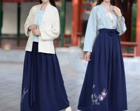 转卖[如梦霓裳]汉服女装 褙子-对襟襦裙[...