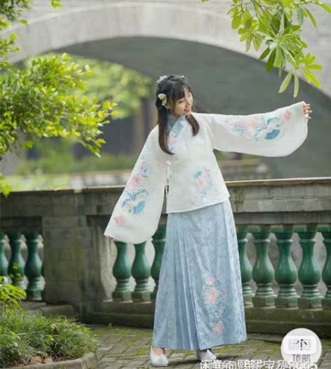 包邮#素芙蓉#漱玉词汉服女春秋冬新品明制交...