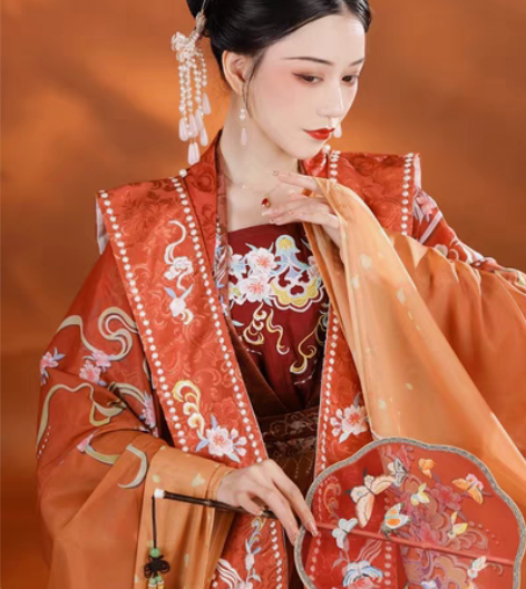 汉服租赁全套租赁宋制婚 裳云兮【清平乐】原...