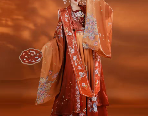 (科幻)裳云兮宋制霞帔清平乐 宋制礼服婚服...