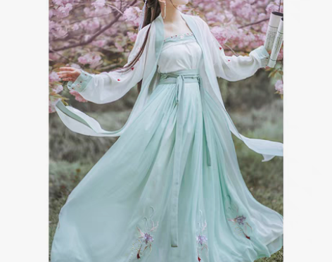 转卖御篇【灼莲】汉服女正品原创三件套4.5...