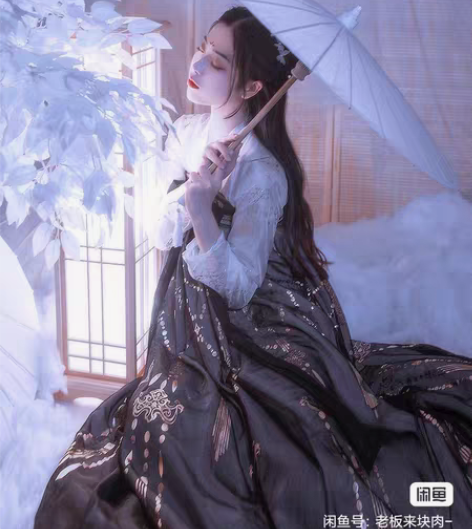 包邮艺缕原创正品汉服齐胸襦裙改良汉服女传统...