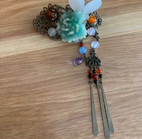 包邮手工作品,发夹,汉服头饰,全新。 清理...