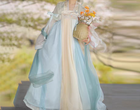 转卖【狂欢价】清梳正品原创唐制汉服瑶池齐胸...