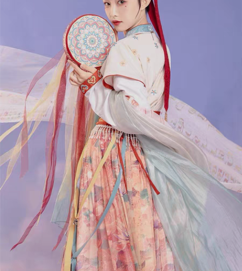 包邮七月夕西藏汉服 全套s码,含腰带,披帛...