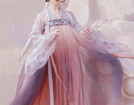 转卖苍海赋汉服女中国风古装学生花神赋樱花仙...