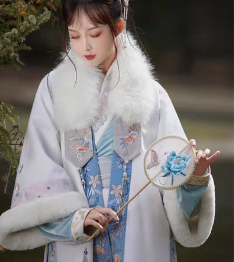 【汉服出租】七月夕 风眠 宋制对襟绣花褙子...