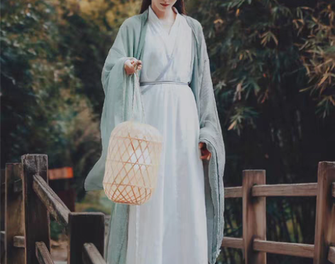 转卖汉服女夏季中国风古装直裾魏晋古风飘逸改...