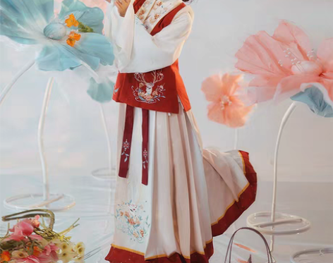 转卖【可出可换】耀春林间鹿原创明制拜年汉服...