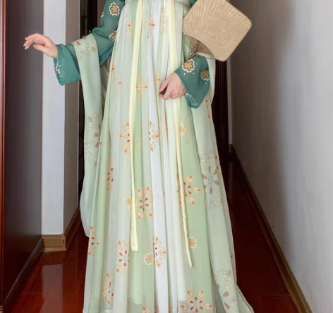 仙楚姬原创汉服女【清欢记】齐胸襦裙春夏新款...