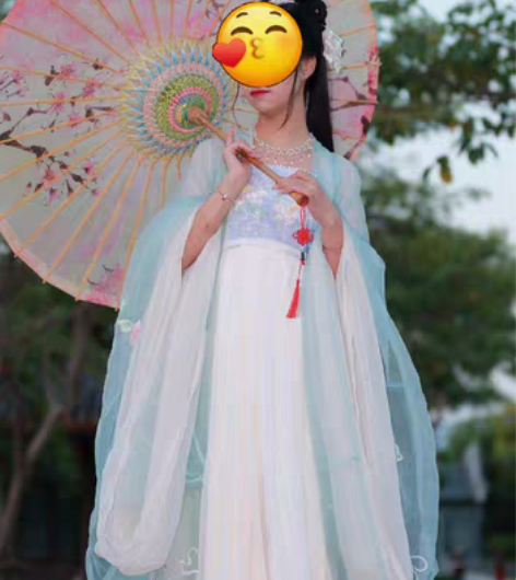 仙楚姬原创汉服女【梦璃】诃子裙汉元素大袖衫...