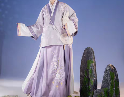 转卖仙楚姬原创汉服女【忆香茴】明制对穿交马...