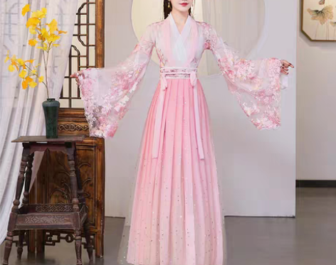 转卖正品原创高端汉服女改良古装服装中国古风...