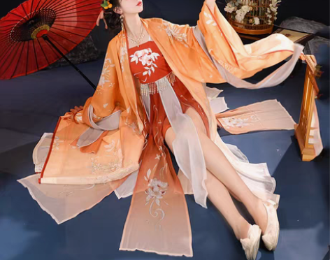 转卖劲合唐风诃子裙正品原创汉服女踏莎行夏季...