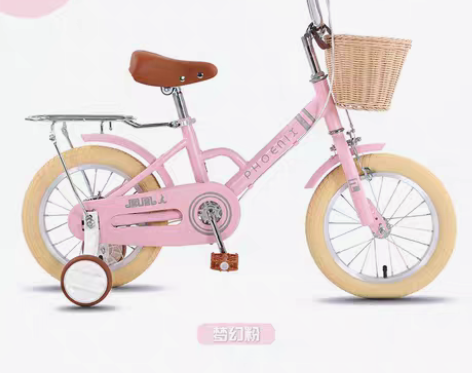 转卖凤凰儿童自行车3岁宝宝脚踏单车2-4-...