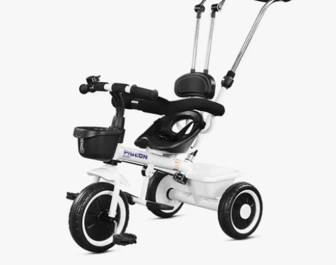 转卖【过年不打烊】飞鸽儿童三轮车自行车1-...