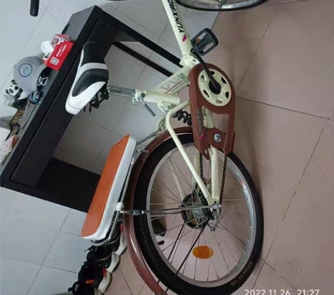 包邮20寸折叠自行车，全新，可以放汽车后尾...