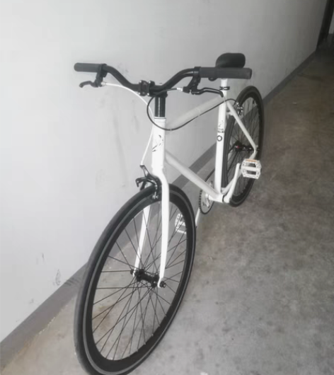 单速 死飞 自行车 车架是死飞规格的铝架 ...