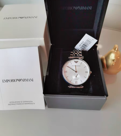 包邮阿玛尼手表盒装二手（EmporioAr...
