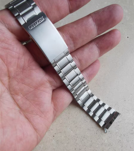 包邮平口18mm,西铁城不锈钢表带 全新西...