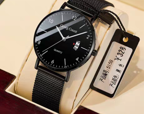 转卖简约青少年高中电子表考试手表男学生石英...