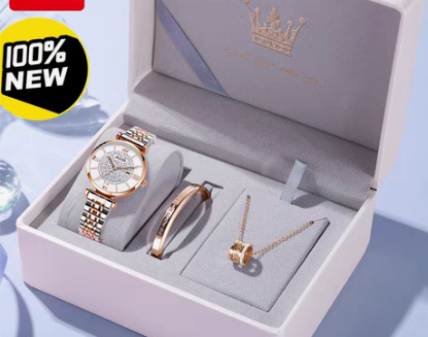 包邮【精美礼盒】.欧利时满天星阿玛尼同款手...