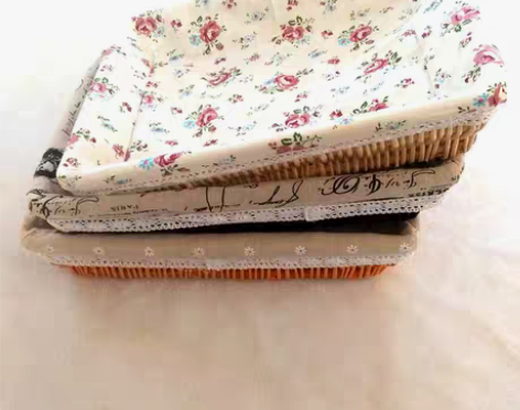 转卖热销藤编收纳筐柳编超市展示水果盘面包竹...