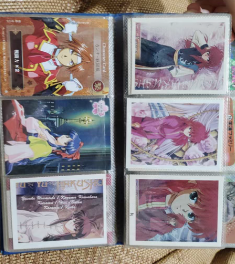 小时候收集的卡片幽游白书，美少女战士只剩下...