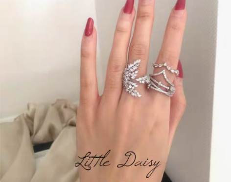 转卖Little Daisy 银色镂空树叶...