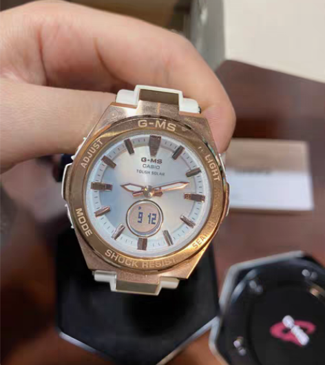 casio MSG-S200商务防水女士潮...