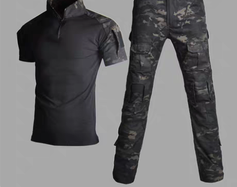 转卖蛙服战术套装夏季男特种兵作战训练服迷彩...