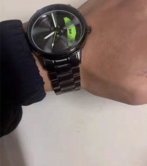 奥迪rs7刀锋轮毂手表轮毂腕表镂空立体改装...