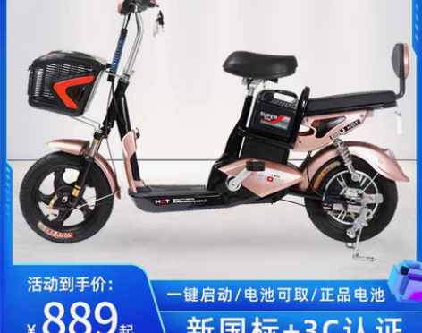 转卖思帝诺新国标48V电动车助力电动自行车...