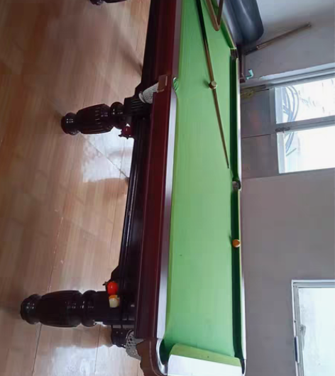 台球桌台球杆6成新大理石面高级玩家产品 感...