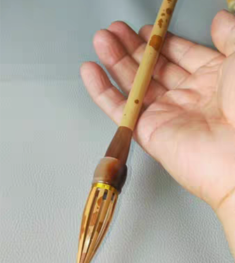 精品红湘妃毛笔杆 武夷山红湘妃，底清花精美...