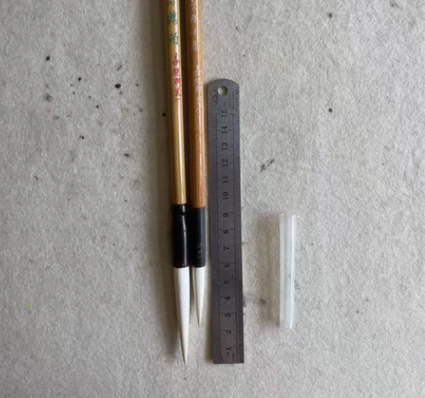 包邮双羊老毛笔大号精品鹤颈,双羊精制长锋中...