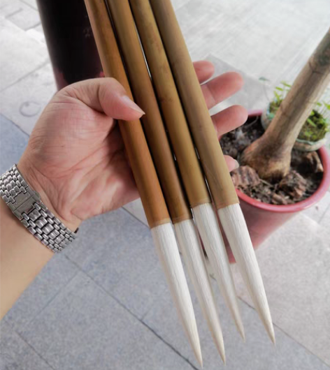 包邮善琏湖笔纯羊毫长锋毛笔，一支纯羊毫可以...