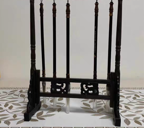 9.9全新包邮   龙头笔架  6挂12针...