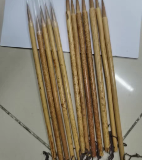 包邮撤店处理卖 纯尾狼毫金钩 属于黄鼠狼尾...