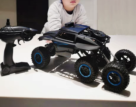 转卖儿童遥控汽车越野车超大号四驱充电动赛车...