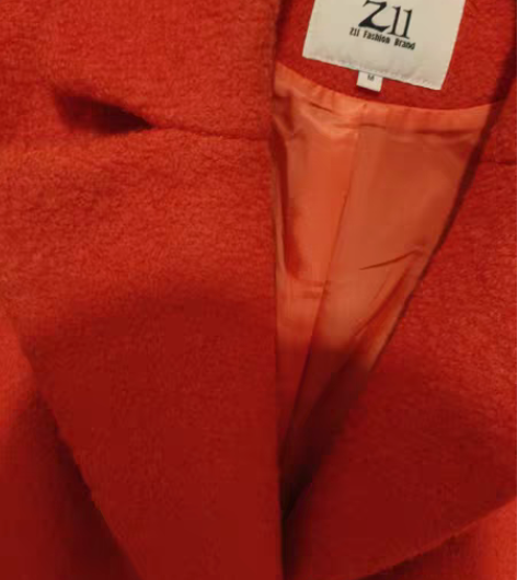 包邮ZLL的呢子大衣，原价599元，现价1...