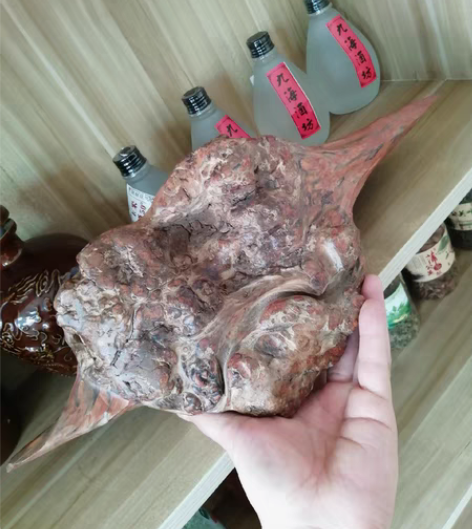 包邮百年东北琥珀木，满油琉包！简单抛光，原...